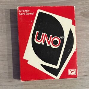 Vintage 1979 UNO Family Card Game